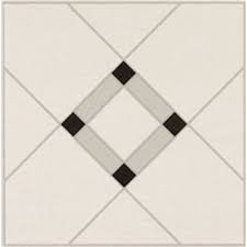An intricate lattice pattern gives the look of a fresh tiled floor. Armstrong Lattice Lane Units Residential No Wax Self Adhesive Vinyl Floor Tile Black White 12x12 In 045 Gauge Walmart Com Walmart Com