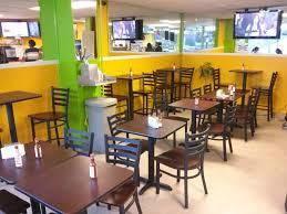 Restaurant Furniture Net Metal Ladder Back Chairs And Bar Stools In Tropical Juice Bar Http Www Restaurantf Restaurant Chairs Restaurant Furniture Furniture