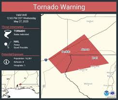 Tornado Warning For Northern Escambia County Canceled