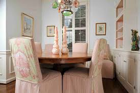 Dining room chair covers are available in best options of design, pattern, material and price to choose from based on preferences in how to accommodate optimally nice meal times. 20 Assorted Dining Room Seat Covers Home Design Lover