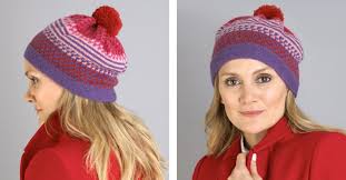 Episode 306 knitting daily tv. Bubbly Billie Knitted Fair Isle Hat Free Knitting Pattern