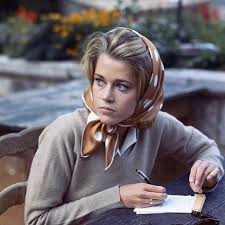 Pin By Eduardo Monteiro Lobato Cruz On Jane Fonda Jane Fonda Audrey Hepburn Style Outfits Black Magic Woman
