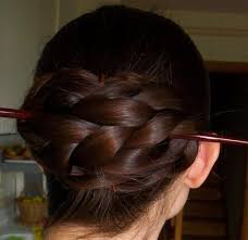 This style works best on very long hair but you can also do it on medium length hair. 25 Easy Hair Stick Bun Ideas For Ladies Sheideas