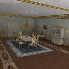Etiquettes mean a set of behavior that a person is expected to observe in the society. Victorian Dining Room 3d Model Turbosquid 1385434