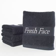 The megan graham beauty makeup remover cloths come in an elegant black shade. Black Makeup Face Cloths Saubhaya Makeup