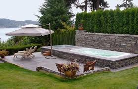 A traditional swimming pool and hot tub combo can take up a lot of real estate in your. This I Would Use Swim Spa Hot Tub Combo Hot Tub Swim Spa Pool Hot Tub Swim Spa