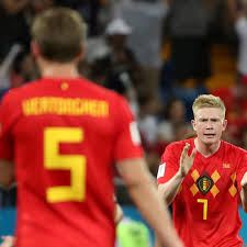Belgium's kevin de bruyne celebrates scoring their second goal. Belgium Must Allow Kevin De Bruyne To Roam Free In Order To Win Bitter And Blue