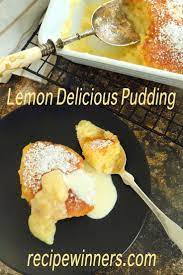 Lemon Delicious Pudding Recipe Winners In 2020 Lemon Dessert Recipes Quick Puddings Lemon Recipes