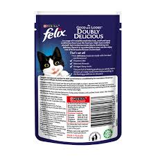 Looking for the best cat food for your feline friend? Buy Felix Wet Cat Food Adult Doubly Delicious Mixed Selection Pouches Online Low Prices Free Shipping