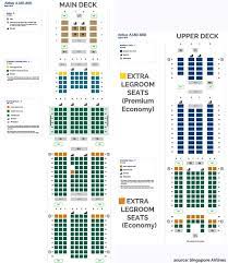 How To Get The Best Economy Seat On A Singapore Airlines A380