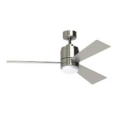 10 best blade ceiling fans of october 2020. Fanimation Studio Collection Pylon 48 In Brushed Nickel Led Smart Ceiling Fan With Light Remote Control And Light Kit 3 Blade In The Ceiling Fans Department At Lowes Com