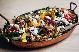 Check spelling or type a new query. Pearl Couscous And Roasted Delicata Squash Salad With Kale And Pomegranate Brooklyn Supper