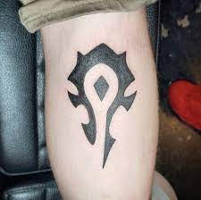 Tattoo designs, ideas, galleries, lettering, photos and more. Yet Another Horde Tattoo Wow