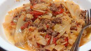 Layer the cabbage on top of the beef. Instant Pot Keto Ground Beef Cabbage And Tomatoes Plus My Problem With Keto Rash Itch Youtube