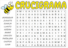 Pues aquí te presentamos 12 divertidas opciones para pasar una tarde genial en homenaje al próximo niño o niña. Crucigramas Juegos Para Baby Shower Para Imprimir Juegos De Baby Shower