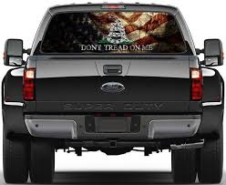 Gadsden Usa Old Flag Don T Tread On Me Rear Window Graphic Decal Truck Van On Etsy 49 95 Rear Window Decals Window Decals Truck Decals