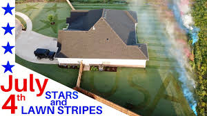 There is only one chance to amaze your guests. I Mowed An American Flag Into The Lawn Stars And Cheater Stripes Youtube