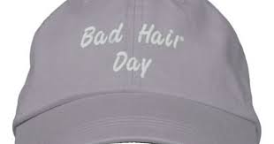 Bad Hair Day Hat Zazzle Com Embroidered Hats Embroidered Baseball Caps Bad Hair Day Hat