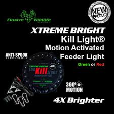 Kill Light Xtreme Motion Activated Feeder Light 4x Brighter