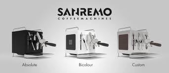 Are you wondering why our barista in the photograph is wearing a brown rather than a black apron? Sanremo Coffee Machines Presents Cube The One Group Newborn