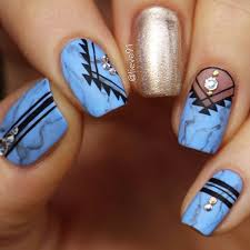 25 Superb Examples Of Festival Nails Naildesignsjournal Com Festival Nails Country Nails Turquoise Nails