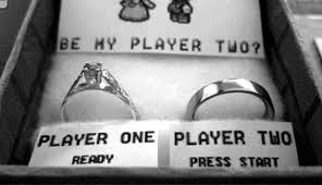 Gamer Wedding Rings Gamer Wedding Marriage Proposals Wedding Proposals