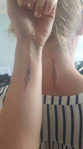 Unalome Friendship Tattoo Friendship Tattoos Married Couple Tattoos Couple Tattoos