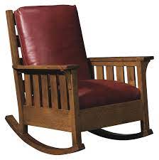 oak mission classics loose cushion gustav rocker by stickley at jacksonville furniture mart craftsman furniture mission style furniture furniture