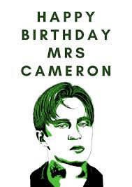 Happy Birthday Mrs Cameron Birthday Card Rafe Cameron, Outer Banks, Drew  Starkey. Multiple Colours Available