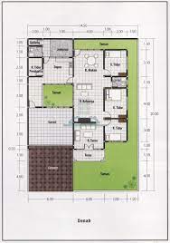 Desain rumah ukuran 6×12 meter type 45 nuansa krem jasa. Desain Rumah Minimalis 6x10 3 Kamar Cek Bahan Bangunan