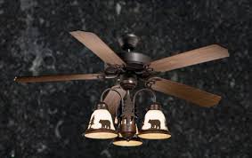 The seeded glass light fixture in the center of this fan is reminiscent of a lighthouse and gives your outdoor space an. 52 Bronze Rustic Ceiling Fan 3 Light Antler Outdoor