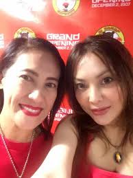 Dr Amy Bautista with Ms Ai-Ai delas Alas