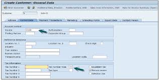 Sap Sd Customer Material Master Data Tutorialspoint
