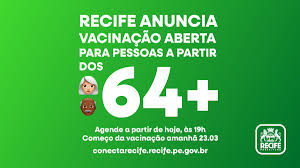 Maybe you would like to learn more about one of these? Prefeitura Do Recife On Twitter Semana Comecando Com Noticia Boa Hoje Vamos Abrir O Agendamento Para A Vacinacao De Pessoas Com 64 Anos Ou Mais Basta Acessar A Partir Das 19h