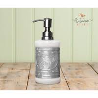Soaps, lotions and vintage style accents for the bath. Autumn Alley Glass Galvanized Farmhouse Bathroom Apothecary Jar Set 2 Pieces Ebay
