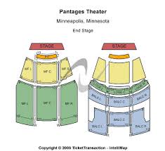 Pantages Theatre Mn Seating Chart