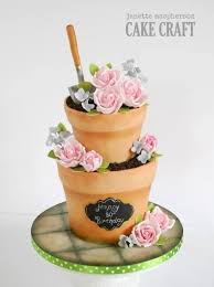 Birthday Cake And Flowers Hd Images This Flower Pot Cake That Looks Like The Real Thing Flower Pot Cake Pot Cakes Birthday Cake For Mom