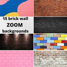 Check spelling or type a new query. Brick Wall Zoom Virtual Background School Bundle Images Etsy