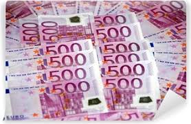 Schnipsel im wert von ca. Leinwandbild 100 Euro Geld Stapel Pixers Wir Leben Um Zu Verandern