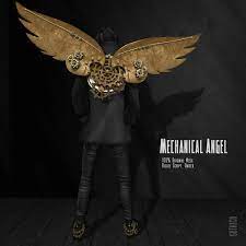 75 905 просмотров 75 тыс. Second Life Marketplace Goth1c0 Mechanical Angel Wings