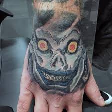 50 Death Note Tattoo Designs For Men Japanese Manga Ink Ideas