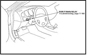 My 2000 honda accord v6 coupe will crank but will not start. Diy Locate Pgm Fi Fuel Pump Relay Main Relay Acurazine Acura Enthusiast Community