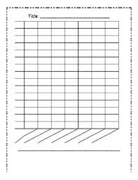 Blank Bar Graph Template 7 Columns