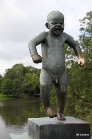 Adding some old photos i took. Vigeland Park Oslo Norway Sinnataggen Angry Boy Sculpture Of Our Friend Gunnar Done When He Was A Child Angry Child Favorite Places Norway