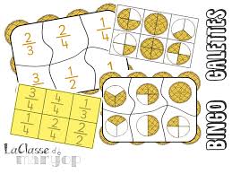 Il s'agit d'un jeu de mathématiques/ calcul mental et calcul posé qui permet de réviser les algorithmes opératoires de l'addition, la soustraction, la multiplication et la division (série de carte cycle 3 à venir pour ces deux derniers). Bingo Galettes Jeu Sur Les Fractions Fractions Jeux De Fraction Jeux Mathematiques