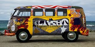 Image result for Medium Gray 1950 VW Bus