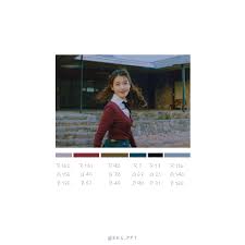 Iu Suga Eight Mv Color Palette Color Palette Color Coding Color