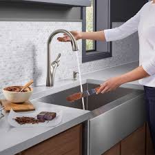 Kohler uses zinc and copper. Kohler Transitional Touchless Kitchen Faucet Costco