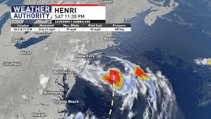 Henri is still forecasted to strengthen into a hurricane during the next 24 hours and be at or near hurricane strength when it makes landfall, forecasted for late sunday morning on long island. Uxgsmhc15ttkim