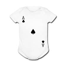 Black Ace Of Spades Ace Of Spades Baby Toddler Shirts Ace Black Ace Playing Cards Deck Of Cards Toddler Shirt Baby Toddler Baby Onesies